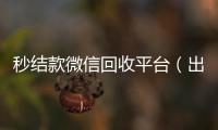  秒结款微信回收平台（出售微信24小时在线回收）