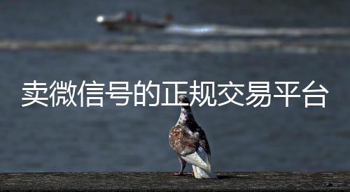 卖微信号的正规交24小时高价回收微信易平台（卖微信号的正规交易平台）