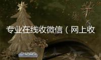  专业在线收微信（网上收微信）
